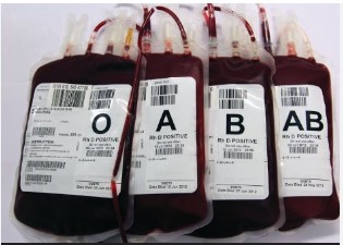 Blood types and compatibility